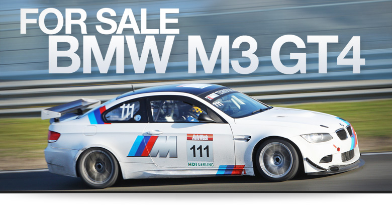 BMW M3 GT4 For Sale | MOTORSPORT24 BMW M3 GT4 auf der Rennstrecke