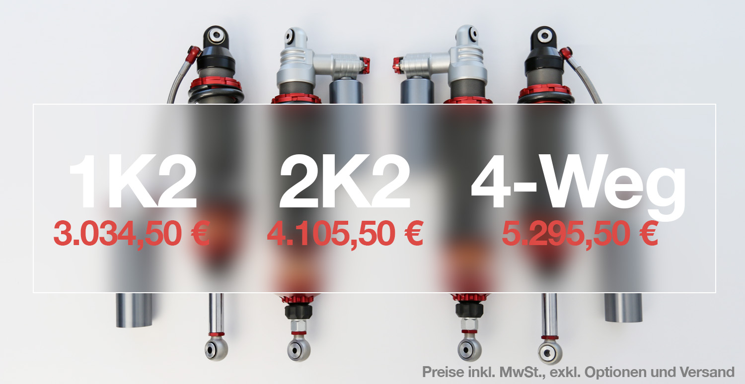 KTM X-Bow INTRAX Fahrwerk Preise