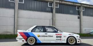 Nachbau eines BMW M3 E30 DTM auf Rohkarosserie